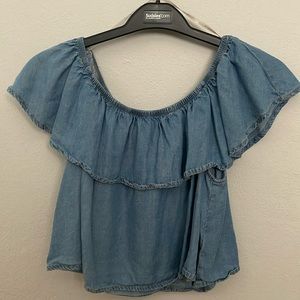 Denim Blouse
